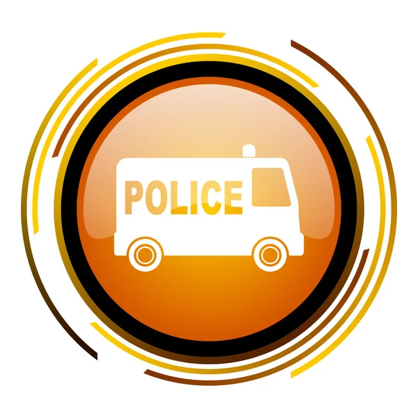 Polizei-Ikone — Stockfoto