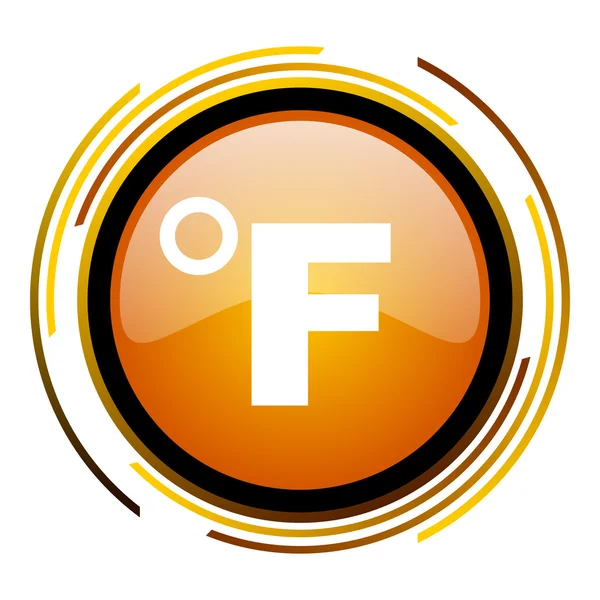 Fahrenheit icon — Stock Photo, Image