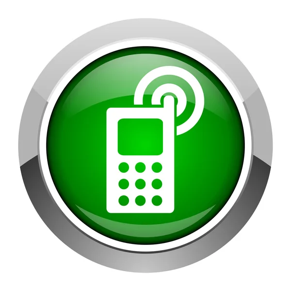 Cellphone pictogram — Stockfoto