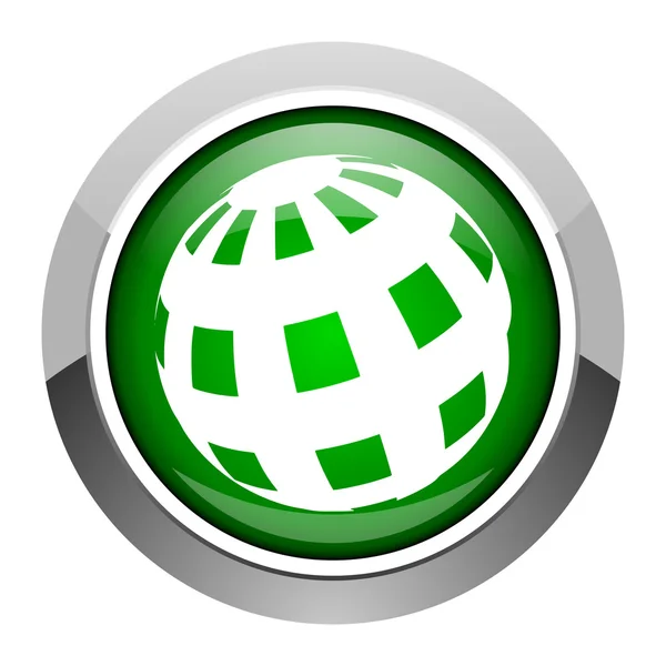 Earth icon — Stock Photo, Image