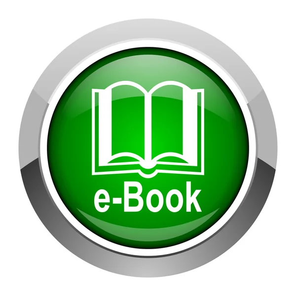 E-book-ikonene 本のアイコン — Stockfoto