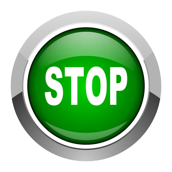 Stop ikonra — Stock Fotó