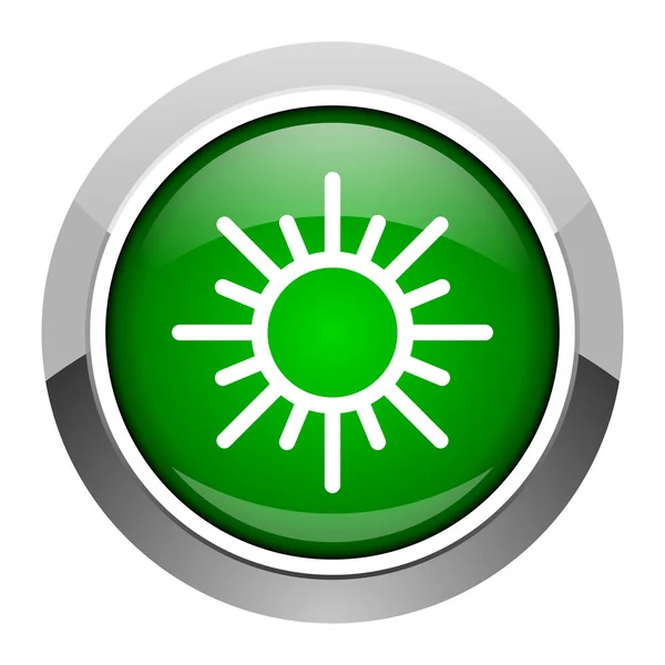 Pictogram sun — Stockfoto