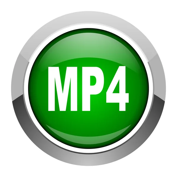 MP4-ikonen — Stockfoto