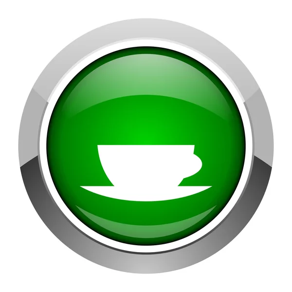 Coffee cup icon — Stock Photo, Image