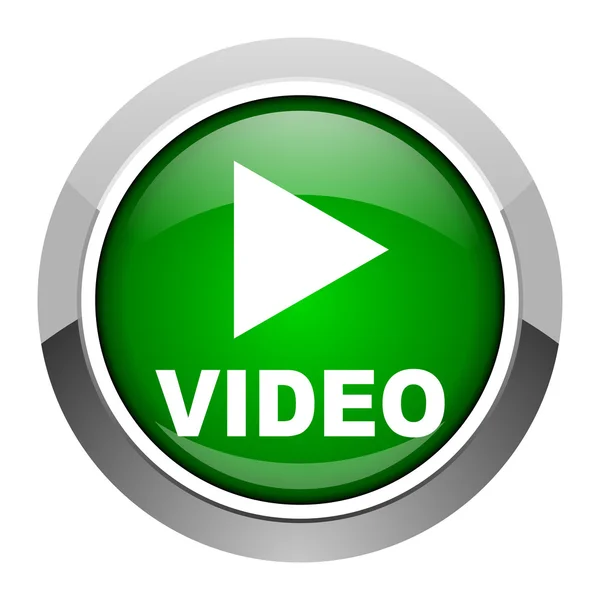 Video icon — Stock Photo, Image