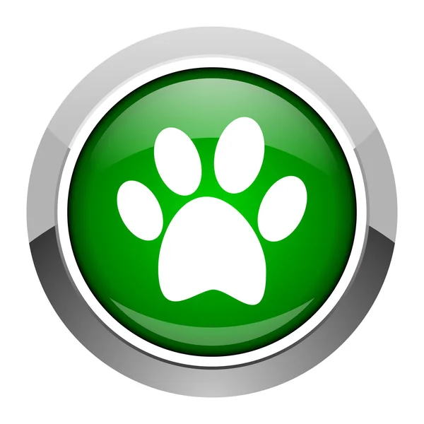 Animal Footprint Ikone — Stockfoto