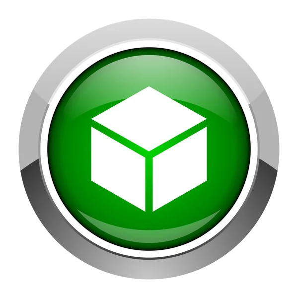 Box icon — Stock Photo, Image