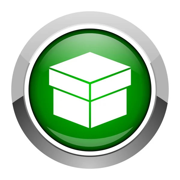 Box icon — Stock Photo, Image