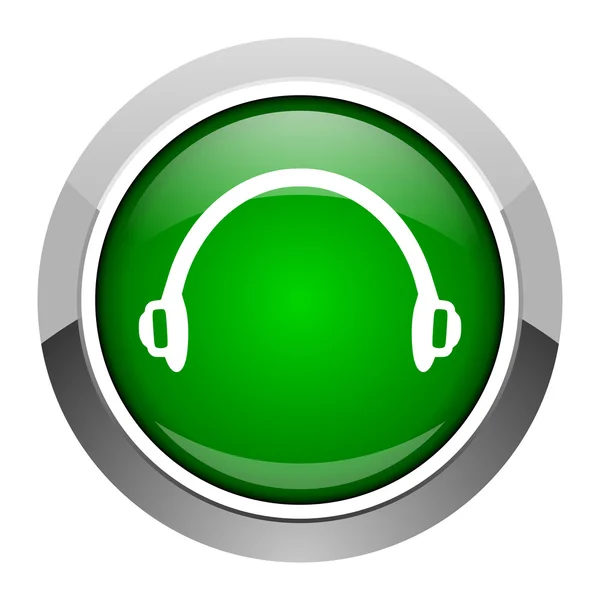 Headphones icon — Stock Photo, Image