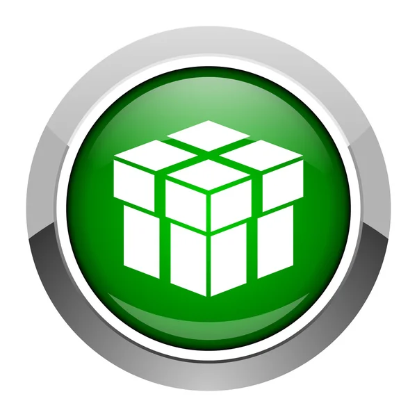 Box icon — Stock Photo, Image