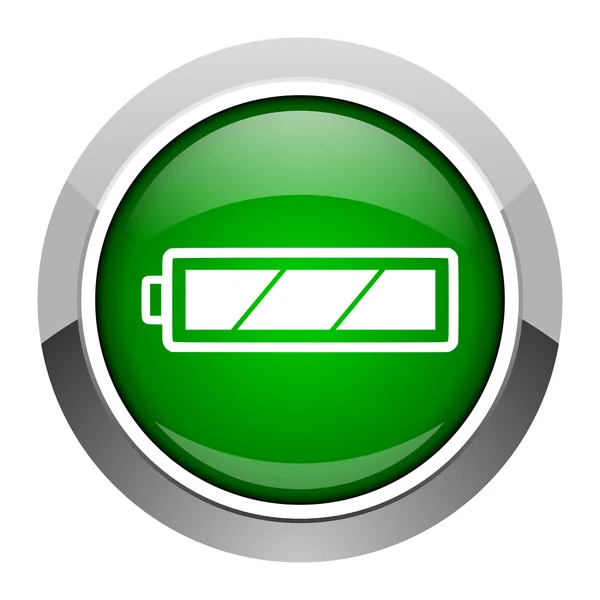 Ikona baterie — Stock fotografie