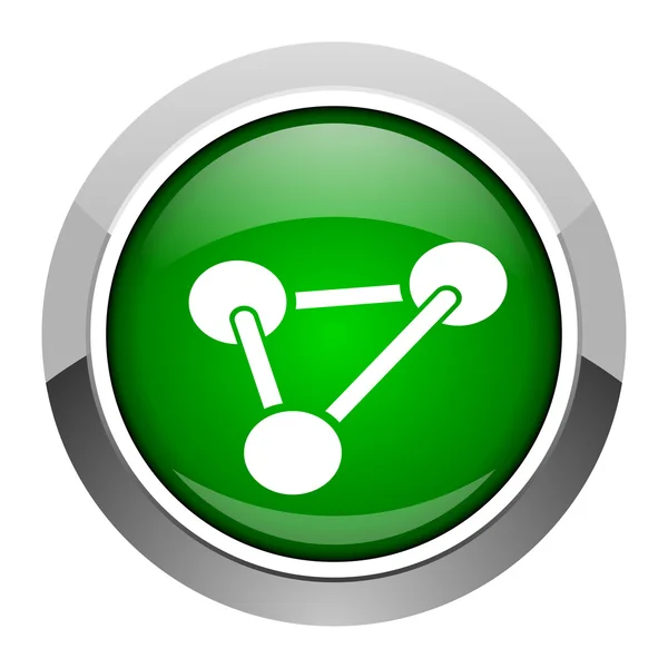 Chemie-icoon — Stockfoto