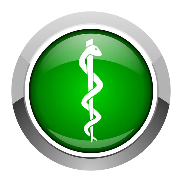 Caduceus icon — Stock Photo, Image