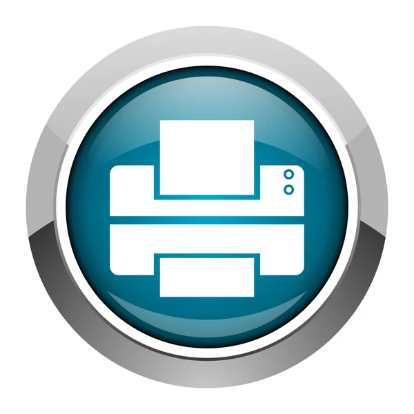 Printer icon — Stock Photo, Image