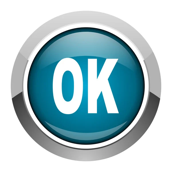 Ok ikona — Stock fotografie