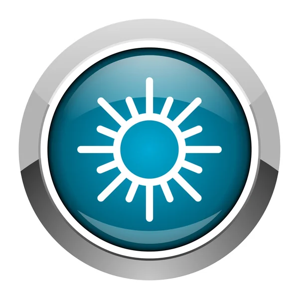 Sun icon — Stock Photo, Image