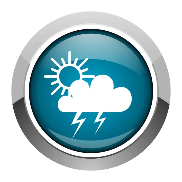 Wettervorhersage-Symbol — Stockfoto