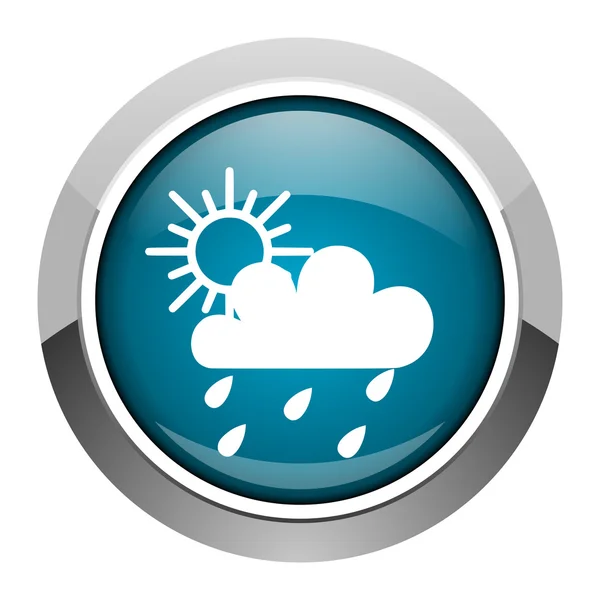 Wettervorhersage-Symbol — Stockfoto