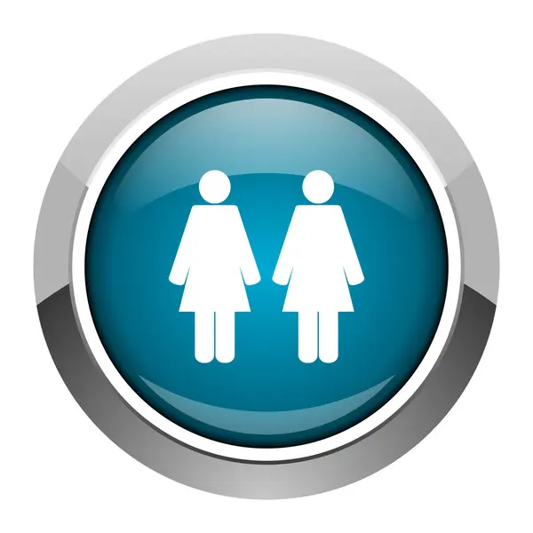 Paar pictogram — Stockfoto