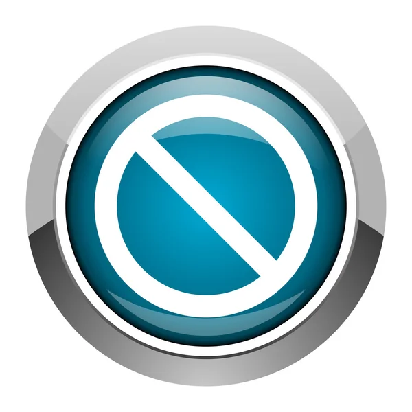 Access denied icon — Stock Photo, Image