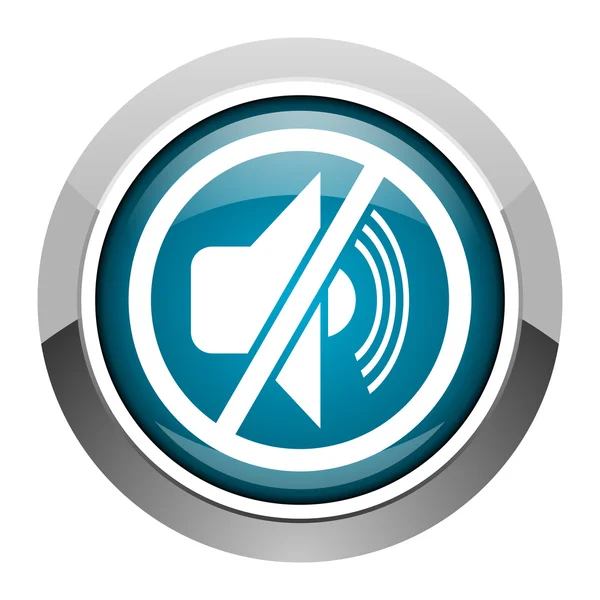 Mute icon — Stock Photo, Image