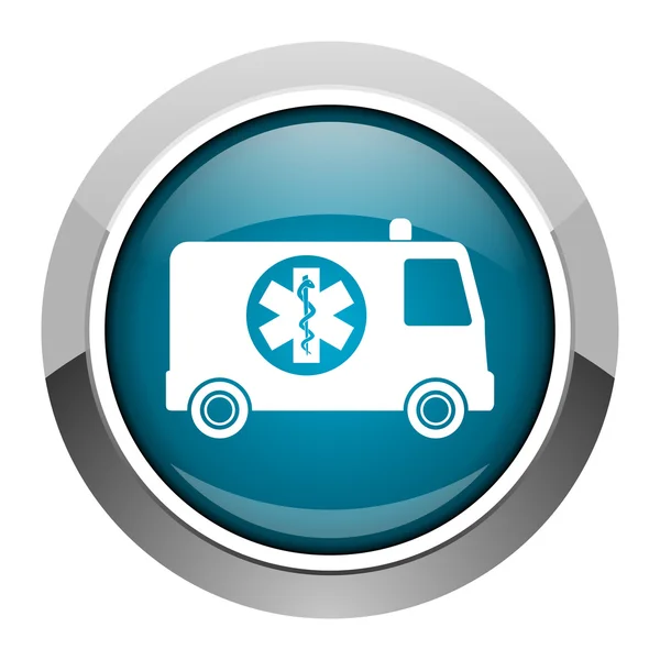 Icono de ambulancia — Foto de Stock