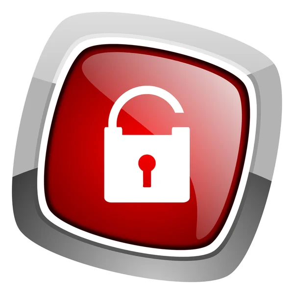 Padlock icon — Stock Photo, Image