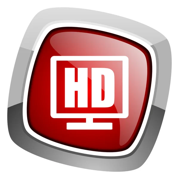 Εικονίδιο οθόνη HD — Φωτογραφία Αρχείου