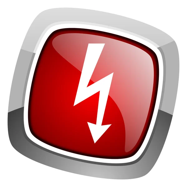 Lightning icon — Stock Photo, Image