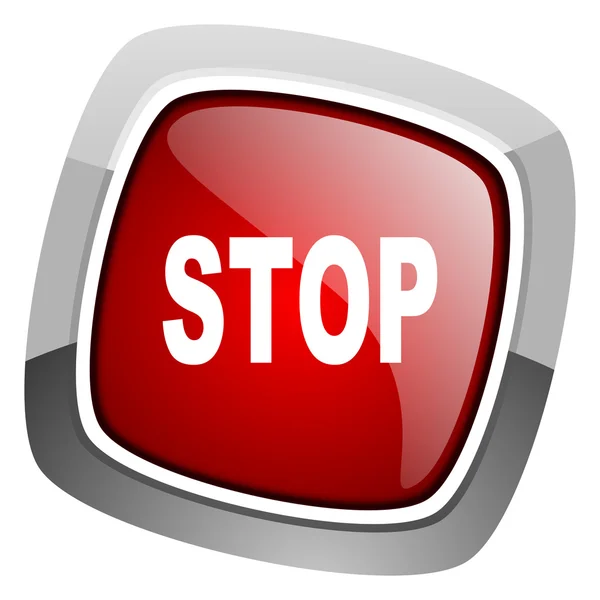 Stop icon — Stock Photo, Image