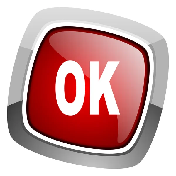 Ok icon — Stock Photo, Image