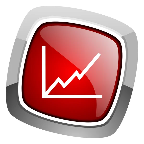 Chart icon — Stock Photo, Image