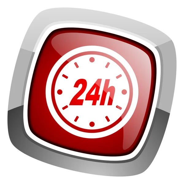 24h icon — Stock Photo, Image