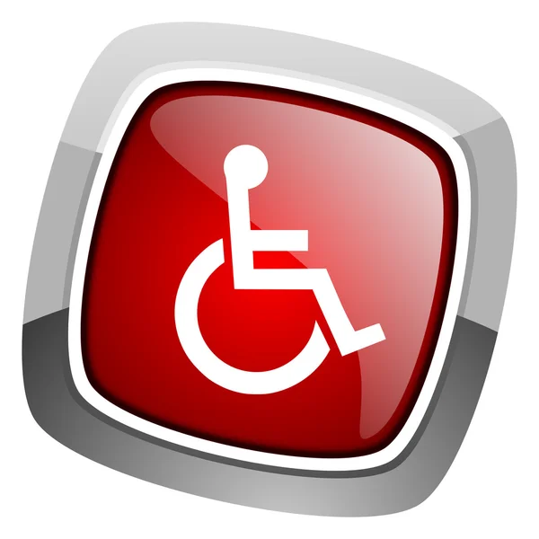 Ícone de acessibilidade — Fotografia de Stock