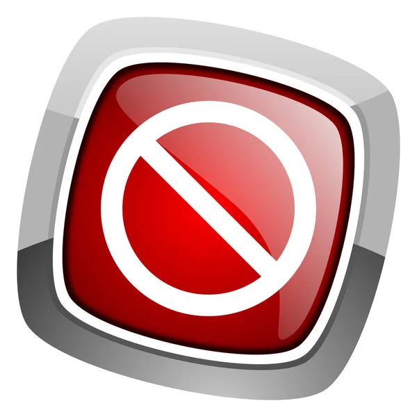 Access denied icon — Stock Photo, Image