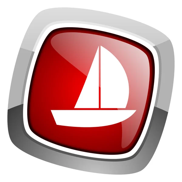 Yacht icon — Stock Photo, Image