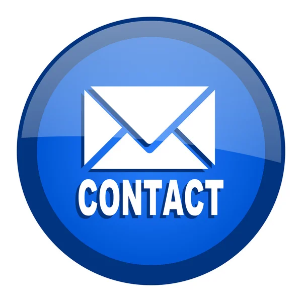 Contact icon — Stock Photo, Image