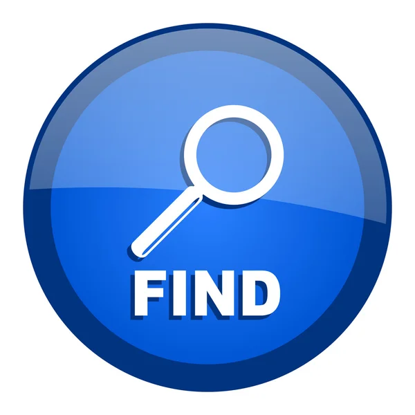 Find icon — Stock Photo, Image