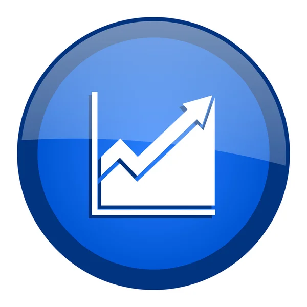 Histogram icon — Stock Photo, Image