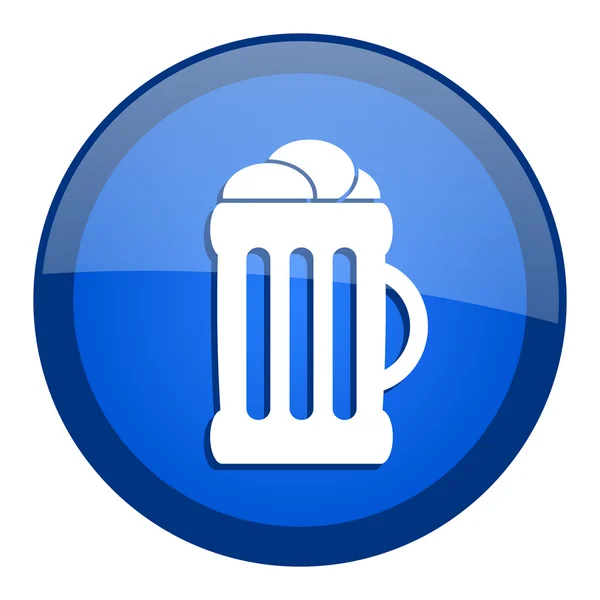 Bier pictogram — Stockfoto