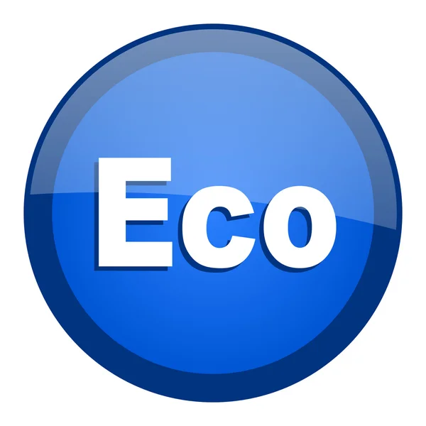 Icono ecológico — Foto de Stock