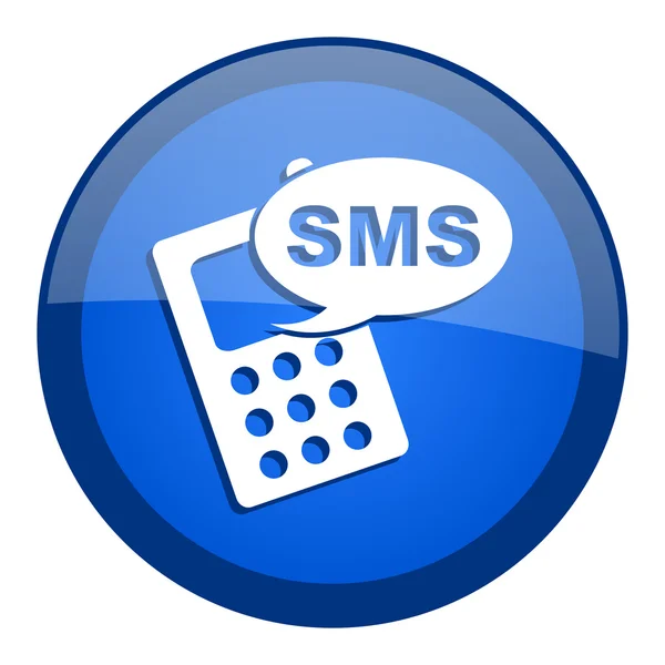 Ícone sms — Fotografia de Stock