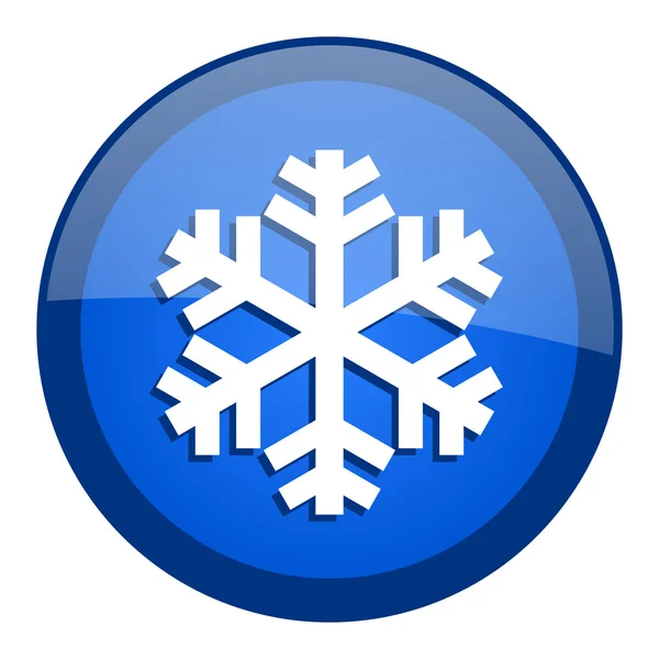 Icono de copo de nieve —  Fotos de Stock
