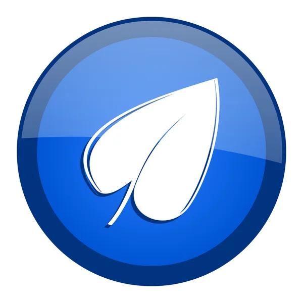 Leaf icon — Stock Photo, Image