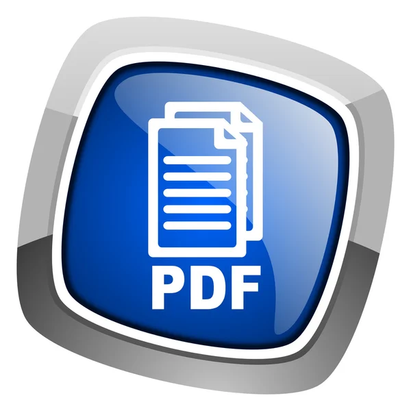 Icono Pdf —  Fotos de Stock