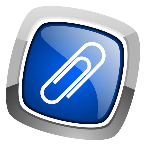 Paperclip pictogram — Stockfoto