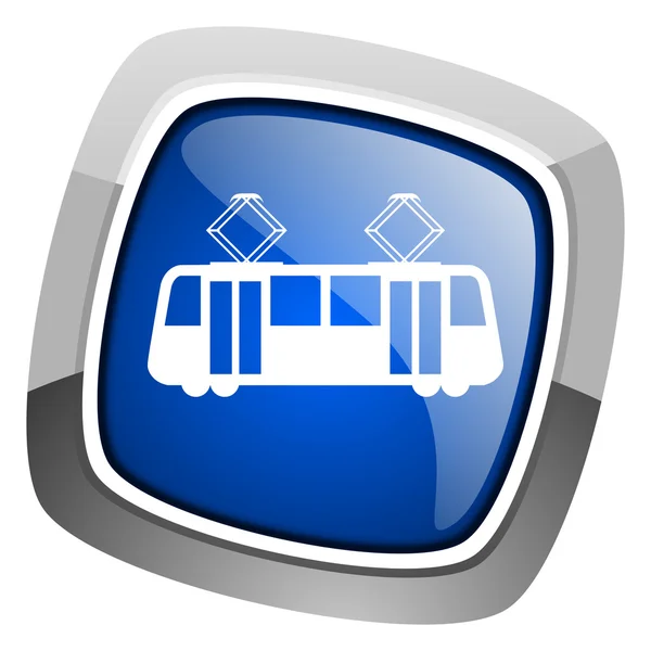 Tram pictogram — Stockfoto