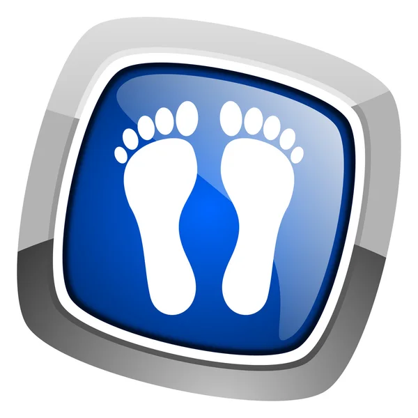 Footprint icon — Stock Photo, Image