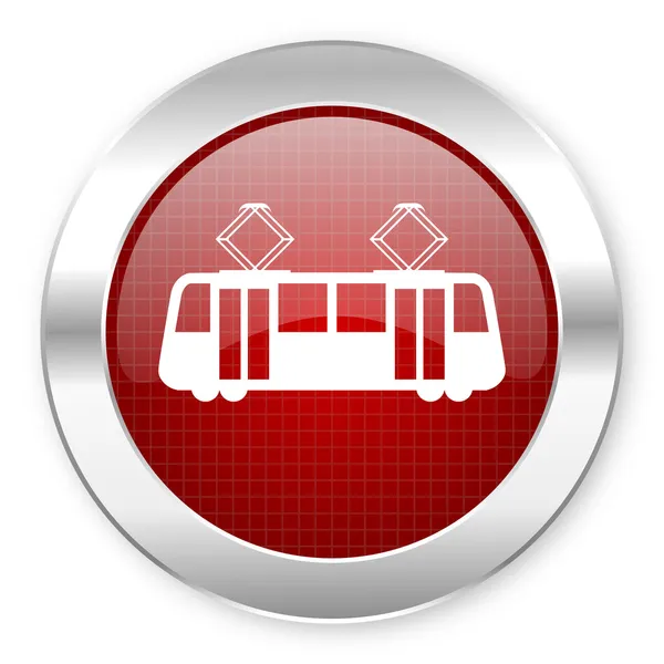 Tram pictogram — Stockfoto